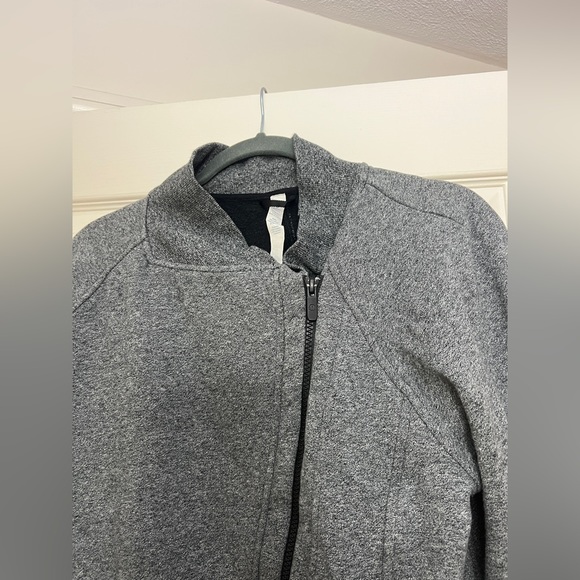 Lululemon Back To It Wrap Jacket Asymmetrical Side Zip - Picture 3 of 5